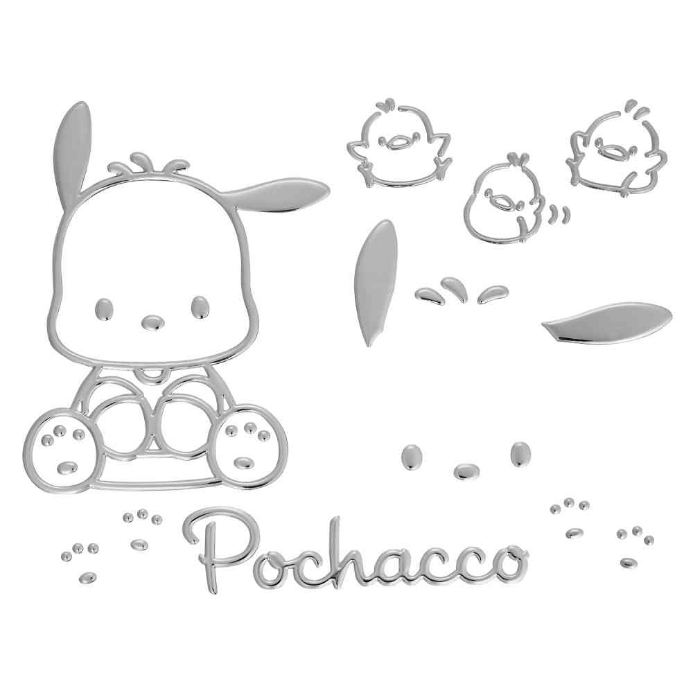Seiwa Emblem Sticker Pochacco KT574