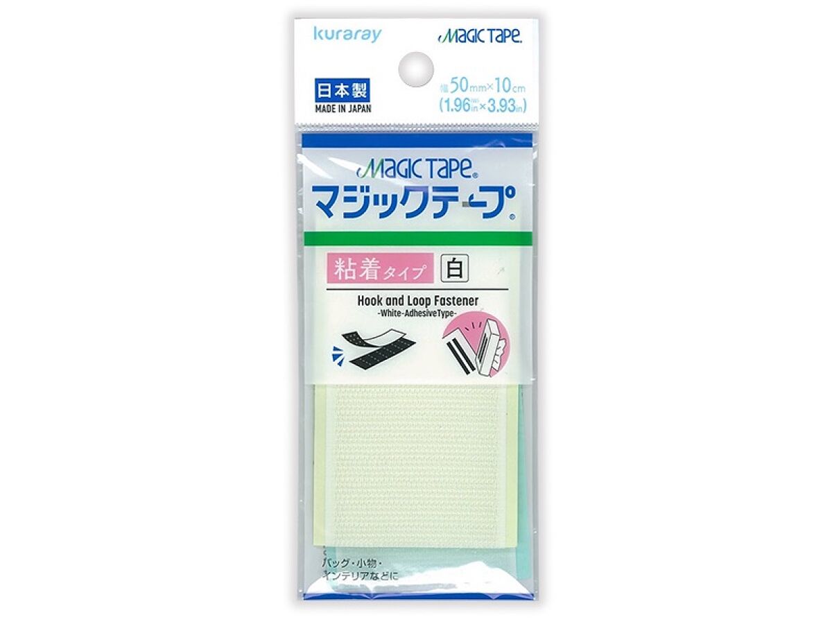 Magic Tape (White, Adhesive Type)