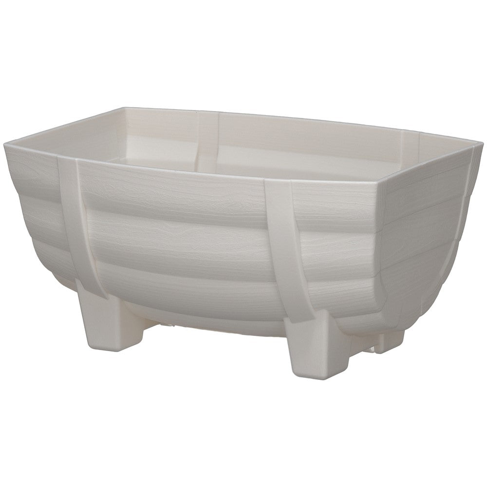 Appleware Barrel Planter 28 Type White
