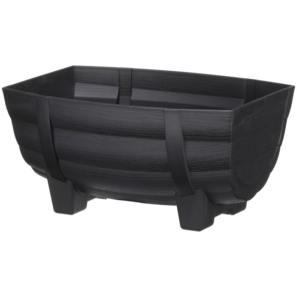 Appleware Barrel Planter 28 Type Black
