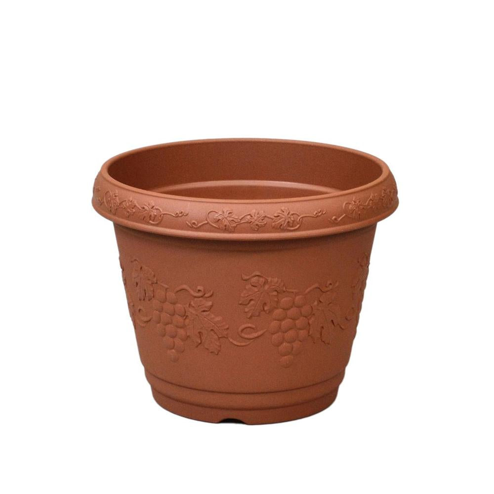 Appleware Crest Planter Brown