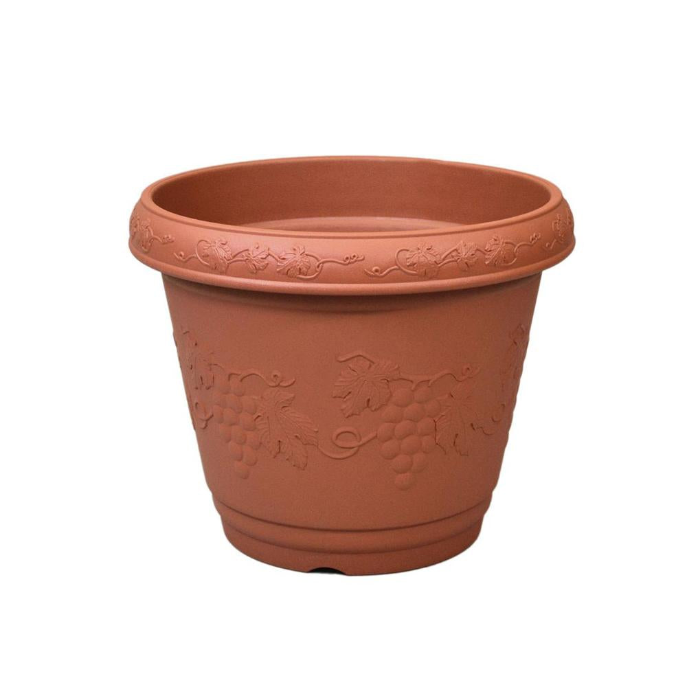 Appleware Crest Planter Brown