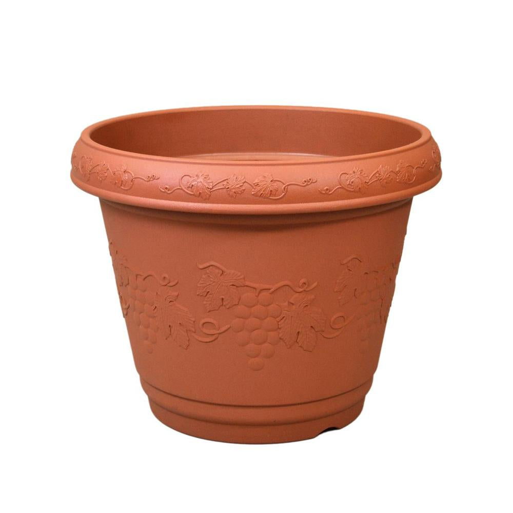 Appleware Crest Planter Brown