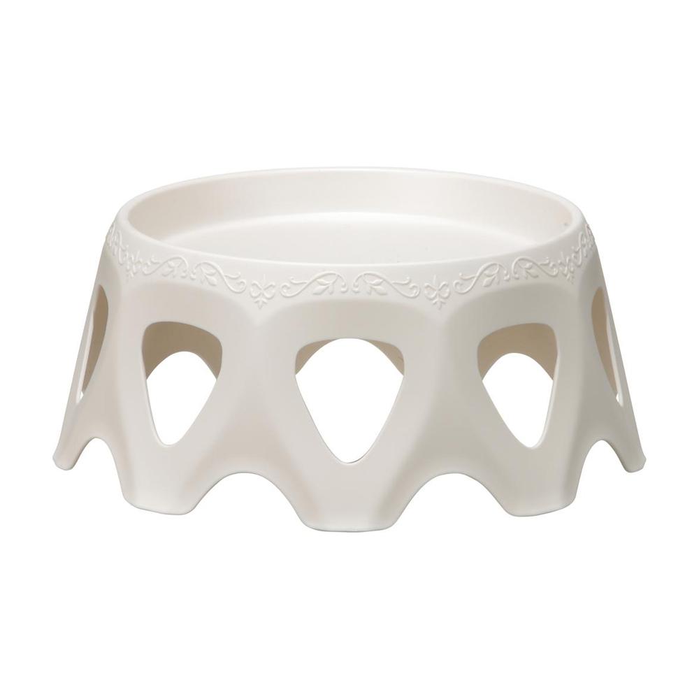 Appleware Stand with Saucer White
