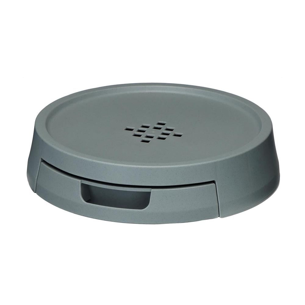 Appleware Drainable Pot Tray Dark Gray