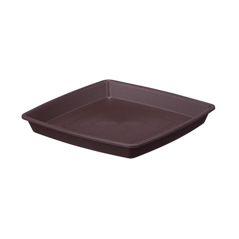 Appleware Craft Square Plate Dark Brown