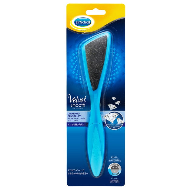 Reckitt Benckiser Japan Velvet Smooth Diamond Crystals Heel File (1 Piece)