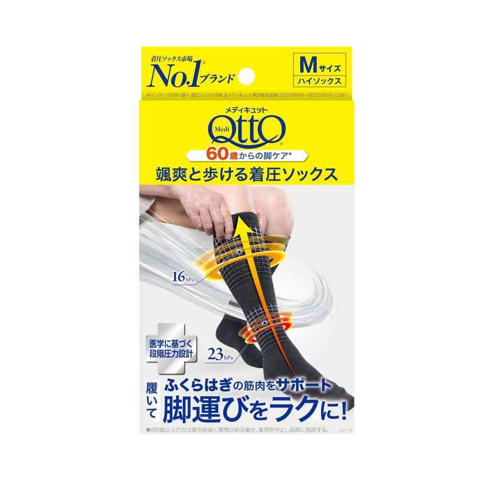 Reckitt Benckiser Japan MediQttO Compression Socks M Size