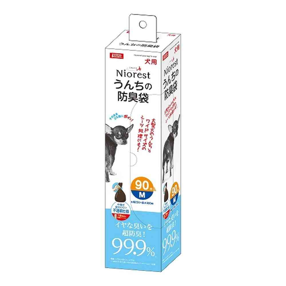 Marukan NioRest Odor-Blocking Bags M for Dogs (90 sheets)