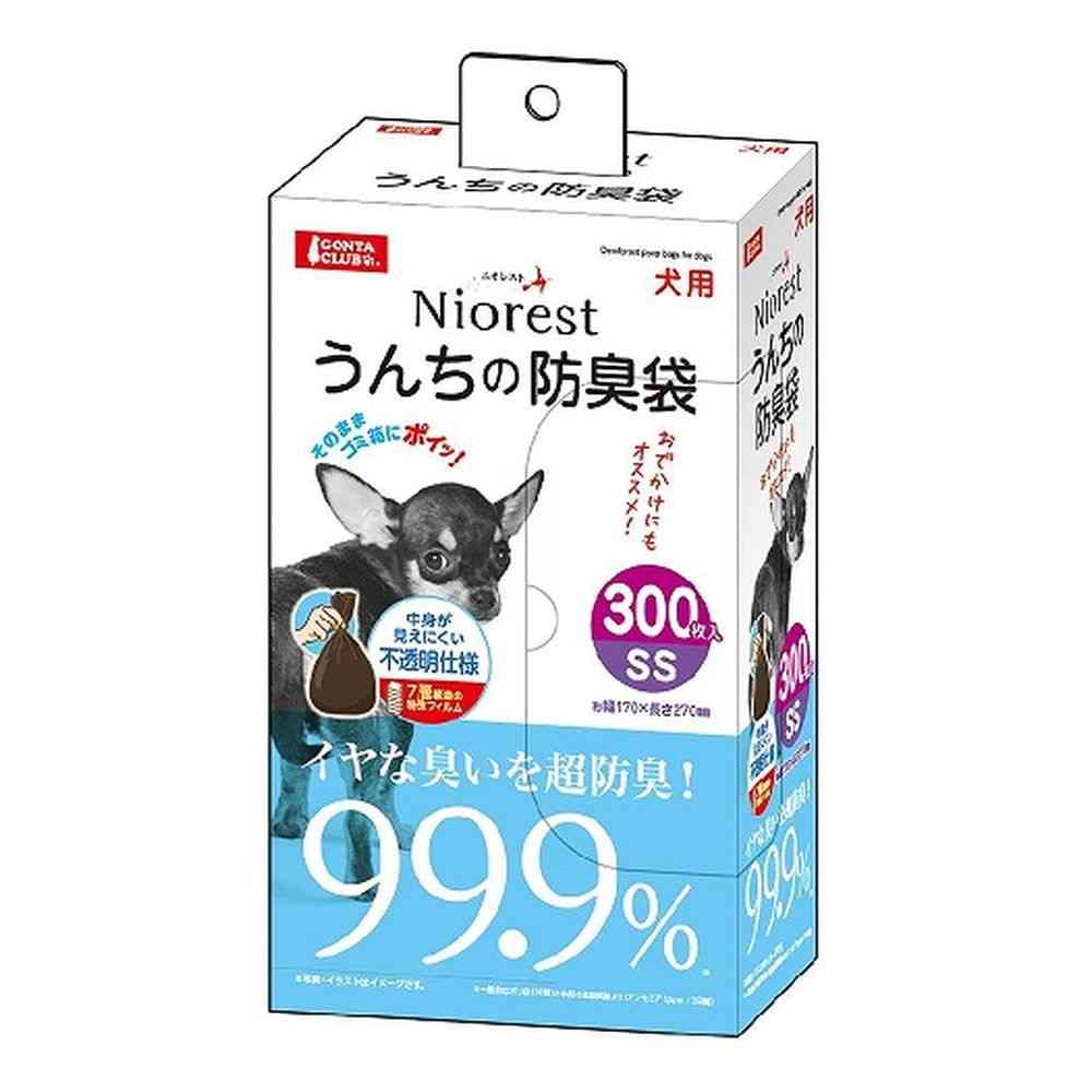 Marukan NioRest Odor-Blocking Bags SS for Dogs 300 Sheets