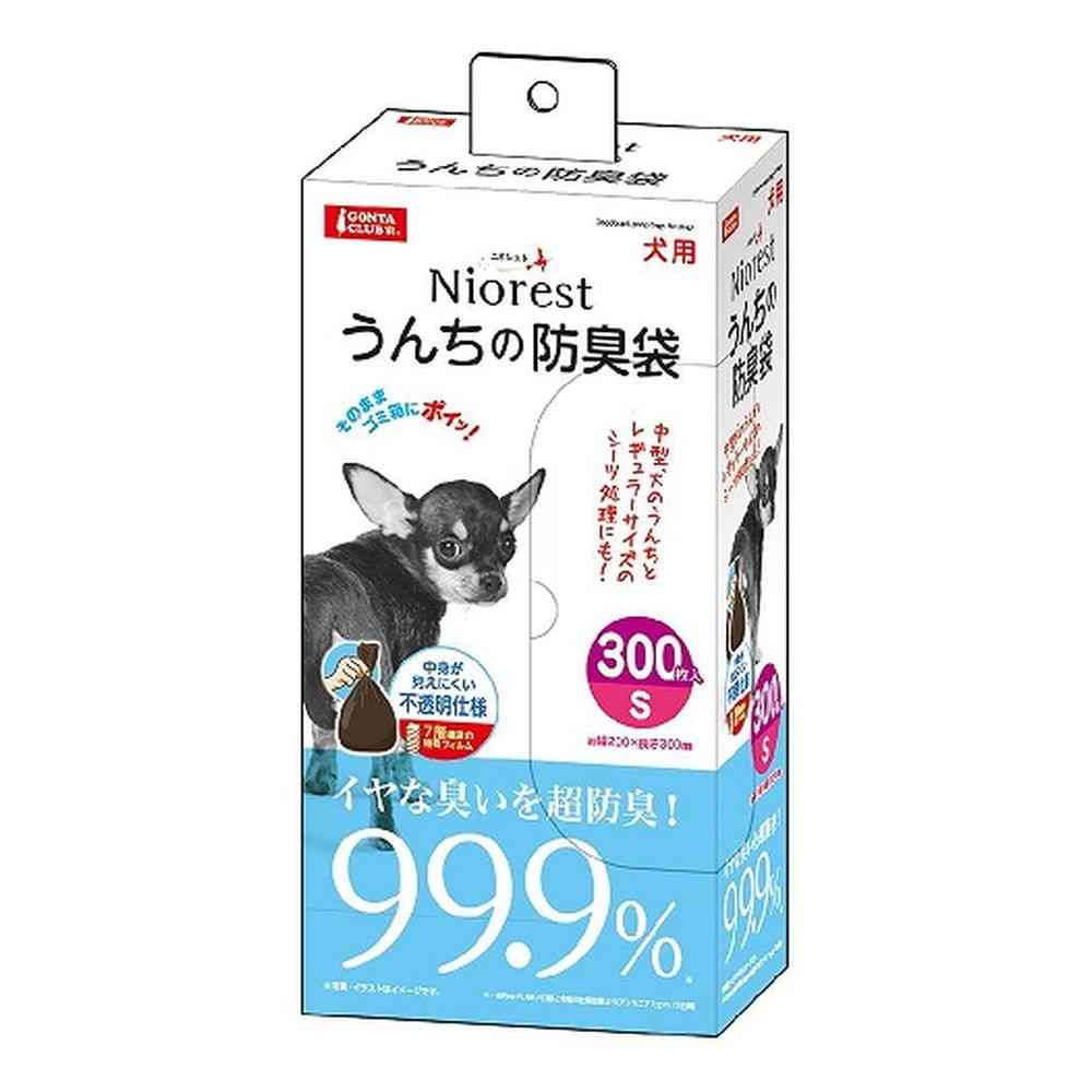 Marukan NioRest Odor-Blocking Bags S for Dogs (300 sheets)