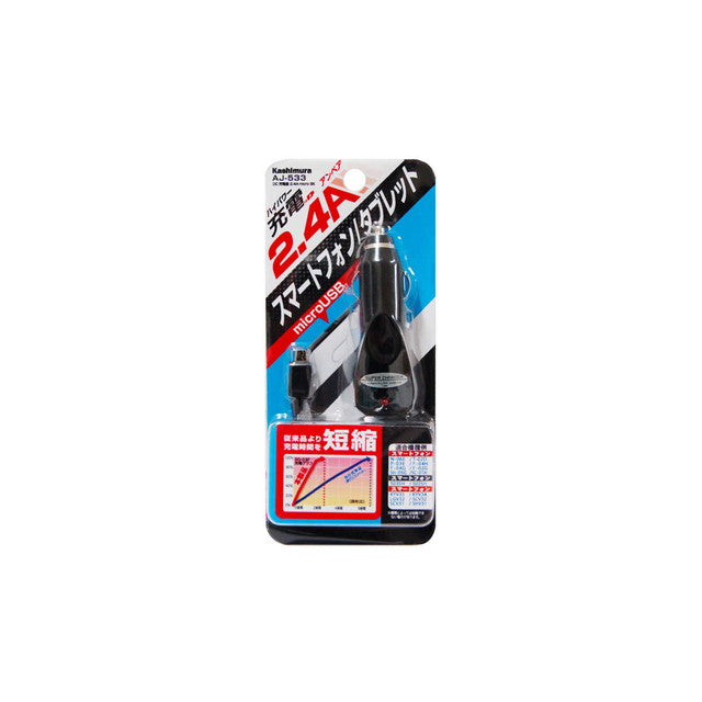 DC Charger 2.4A Micro BK