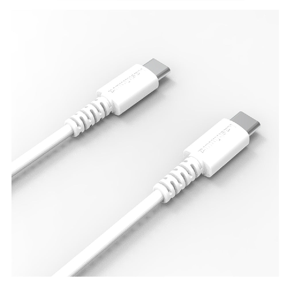 Kashimura USB Charging & Sync C-C Cable 1.2m WH AJ662