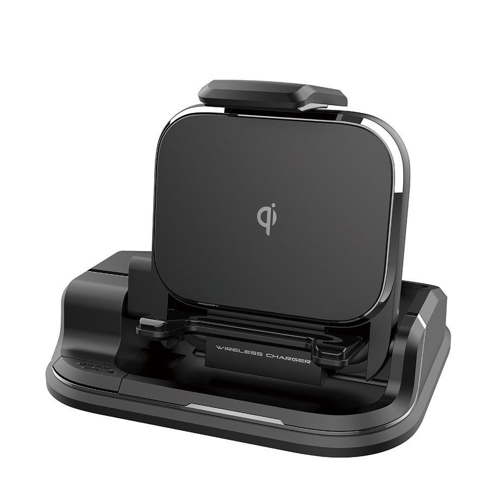 Kashimura Head-Up Qi Automatic Opening and Closing Wireless Charging Holder KW35