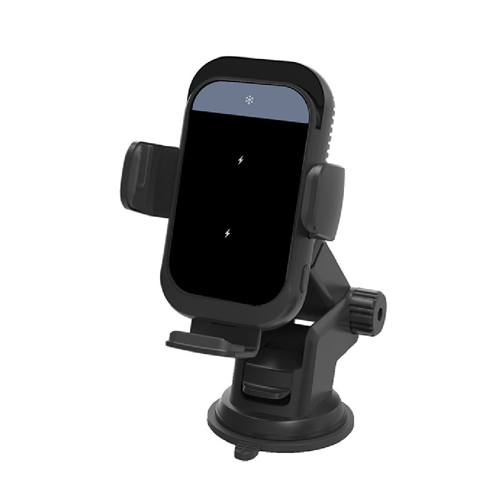 Kashimura Cooling Function Automatic Opening Wireless Charging Holder Suction Mount KW51