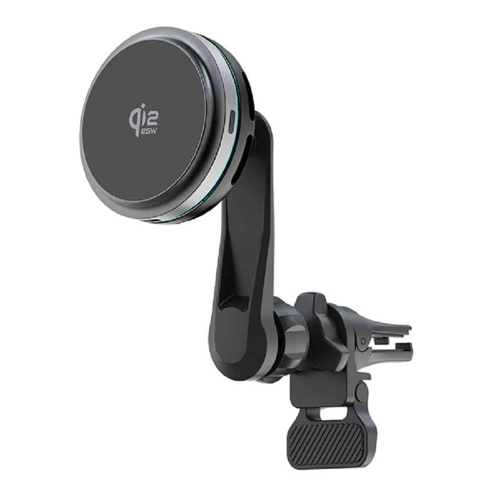 Kashimura Qi2/25W Magnetic Wireless Charger with Cooling Function Long Arm KW62