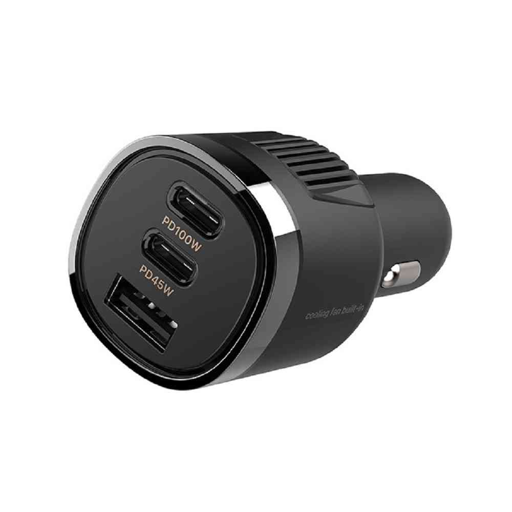 Kashimura DC-120W USB 3-Port PD100W Automatic Detection Air-Cooled Fan DC078