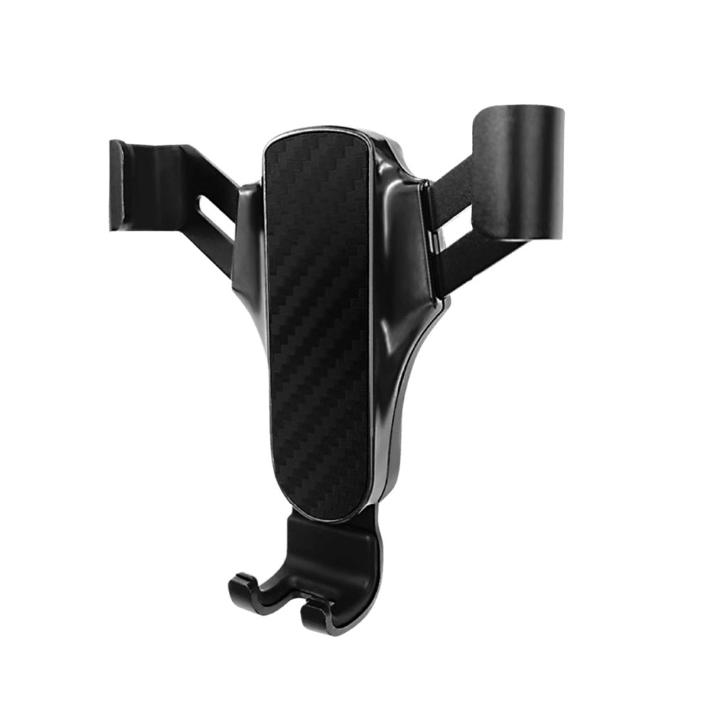 Kashimura Self-Weight Smartphone Holder Carbon x Silver Plating AT95