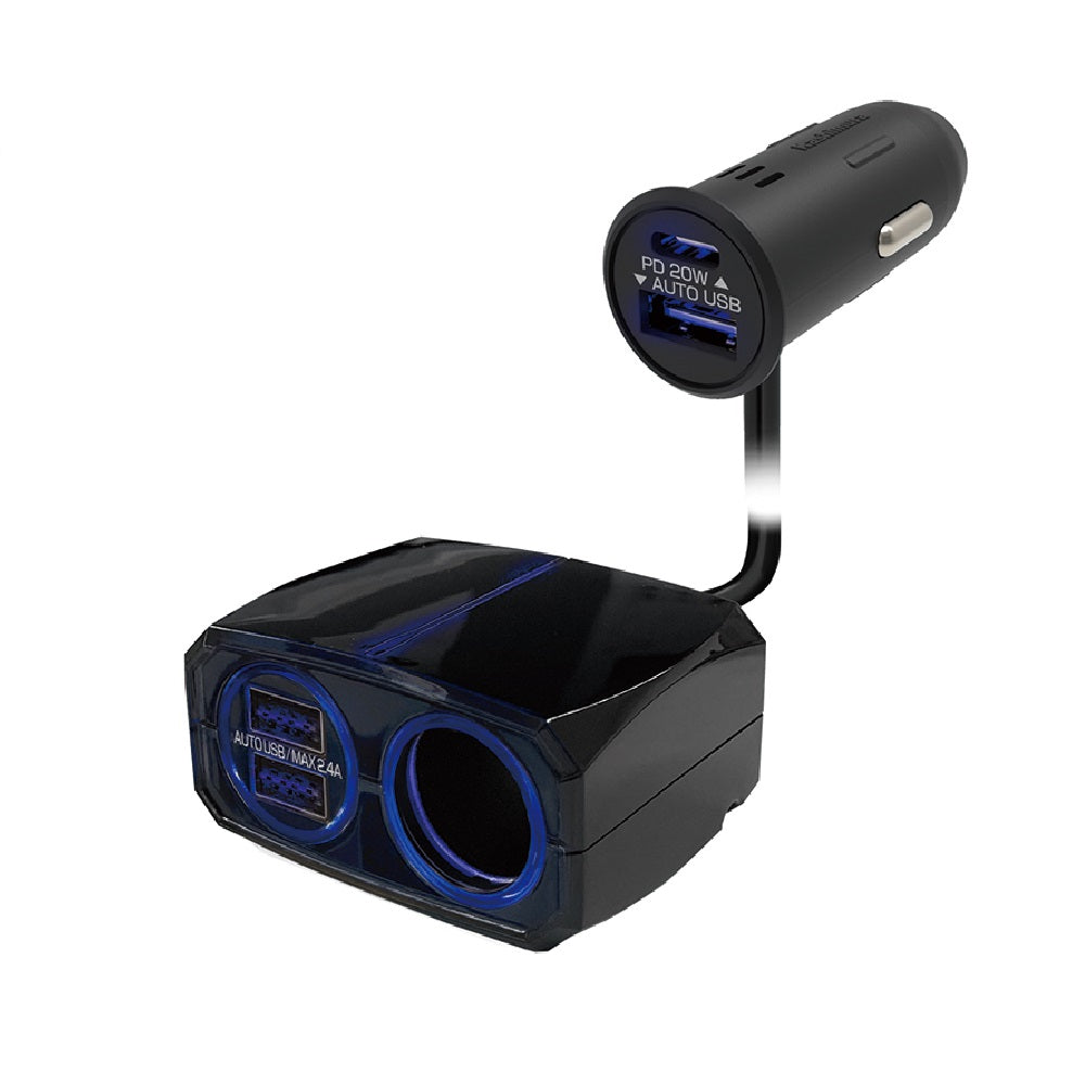 Kashimura Separate Socket 2USB-PD20W KX229