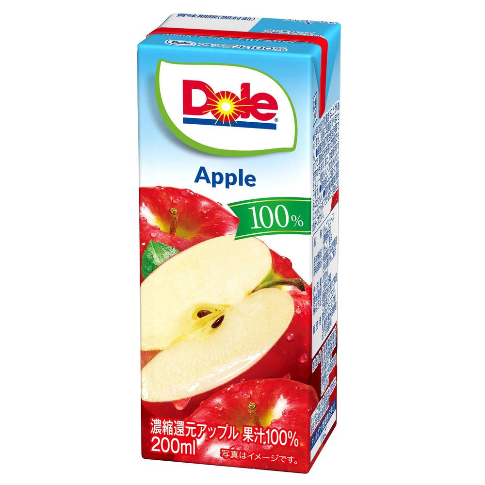 Snow Brand Megmilk Dole 100% Apple Juice 200ml