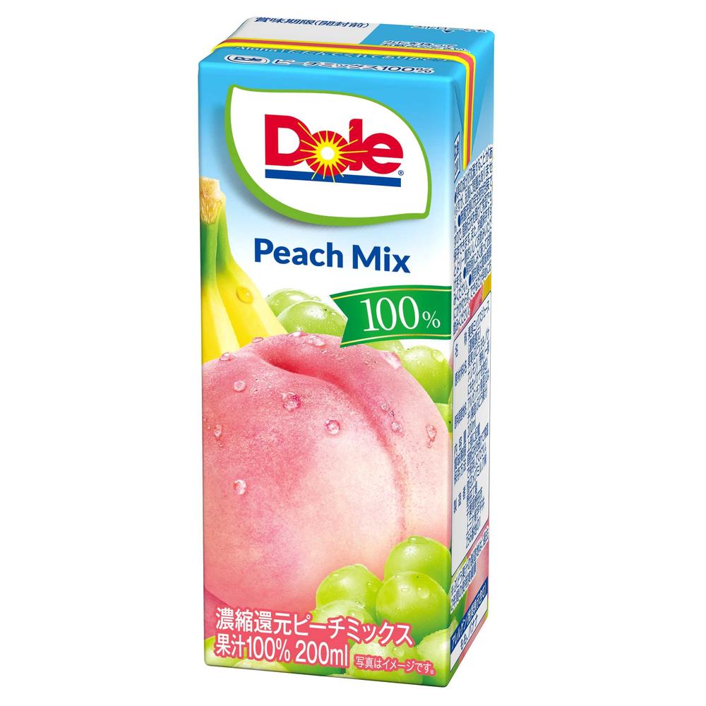 Snow Brand Megmilk Doll Peach Mix 100% 200ml