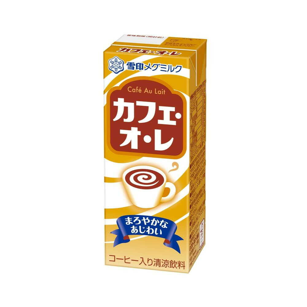 Snow Brand Megmilk Cafe Au Lait 200ml
