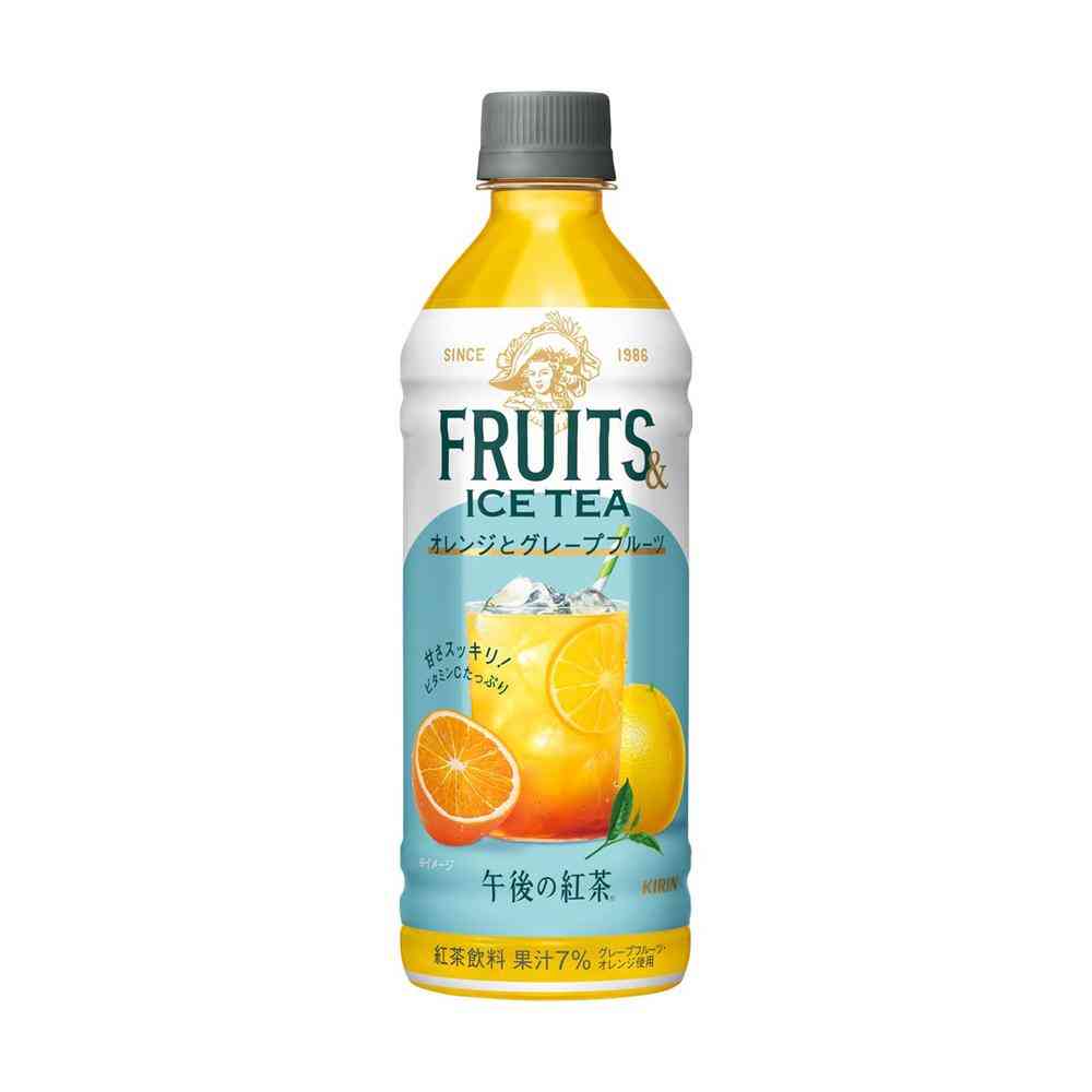 Kirin Afternoon Tea FRUITS & ICE TEA Orange and Grapefruit 500ml