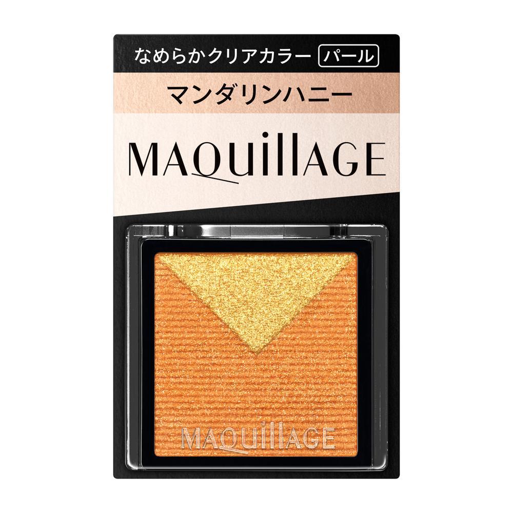 Shiseido Maquillage Customize Eye Color Single Smooth Clear Color OR371 Mandarin Honey (Pearl) 1g