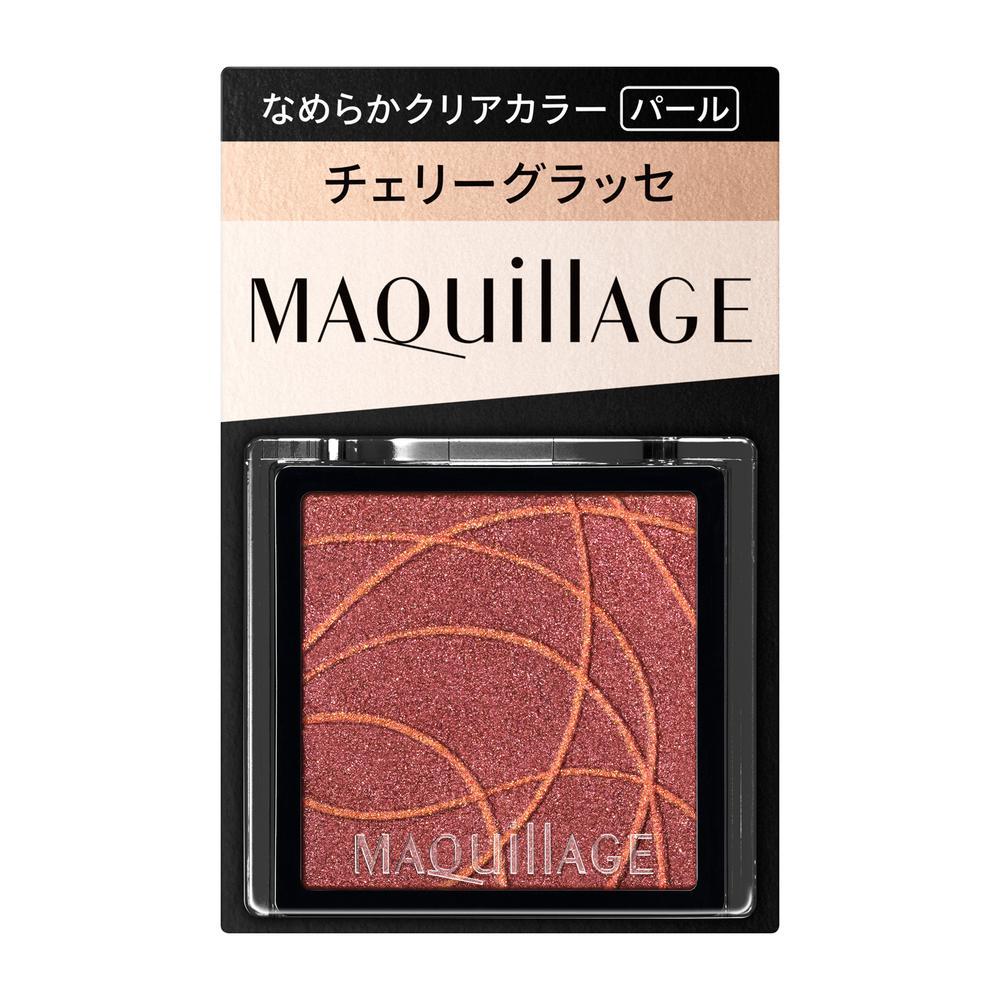 Shiseido Maquillage Customize Eye Color Single Smooth Clear Color RD576 Cherry Glace (Pearl) 1g