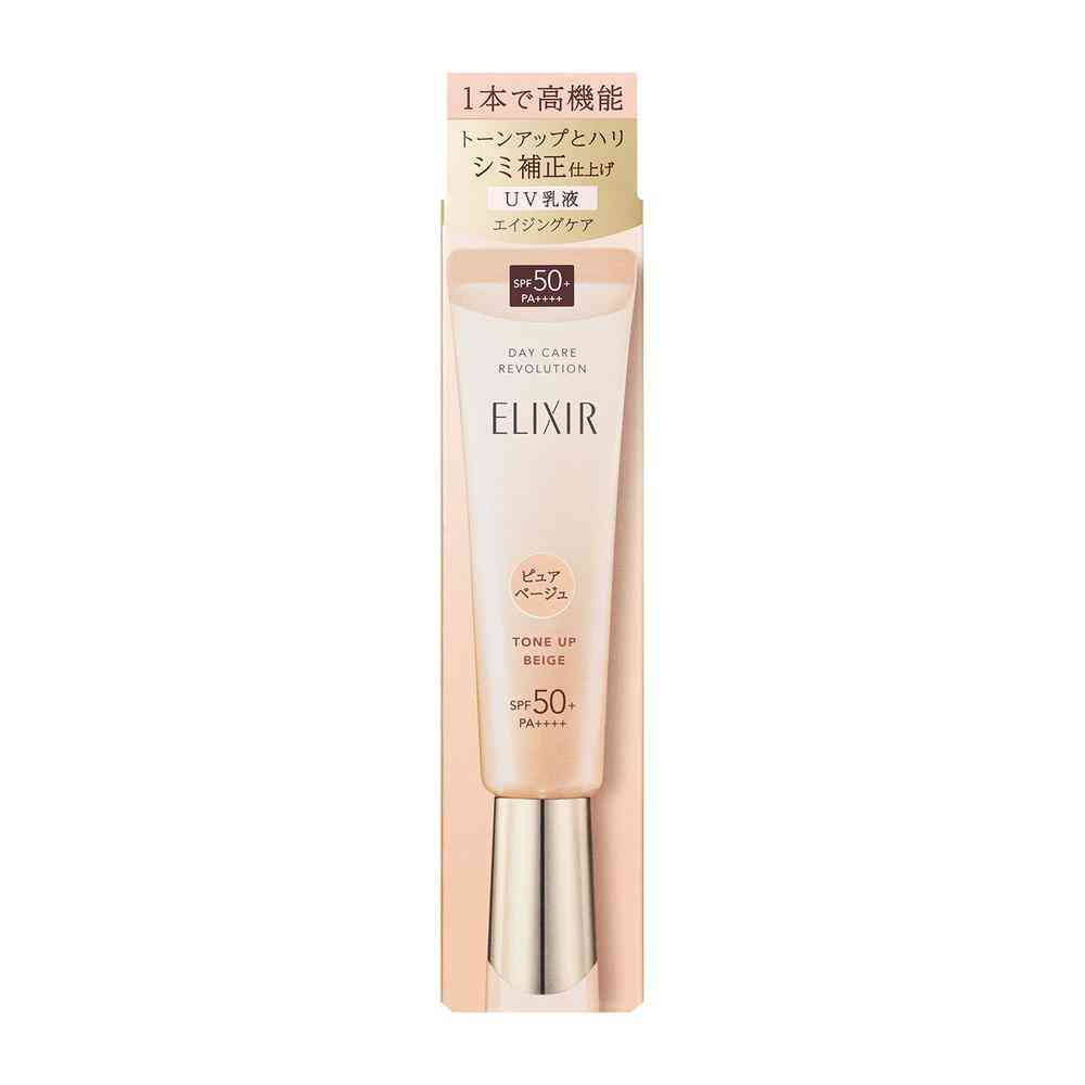 Shiseido Elixir Superieur Day Care Revolution Tone Up BE + ca (Pure Beige) 35g