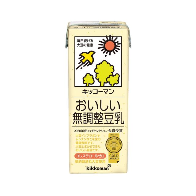 Kikkoman Delicious Unadjusted Soy Milk 200ml
