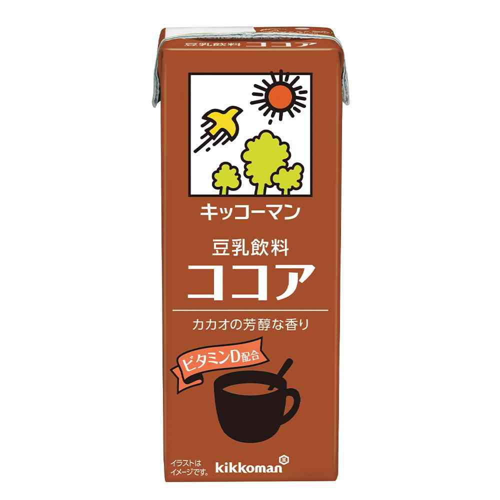 Kikkoman Soy Milk Drink Cocoa 200ml