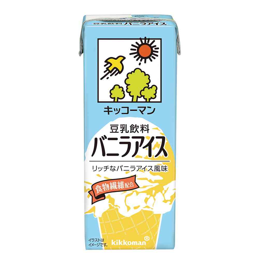 Kikkoman Soy Milk Drink Vanilla Ice Cream 200ml