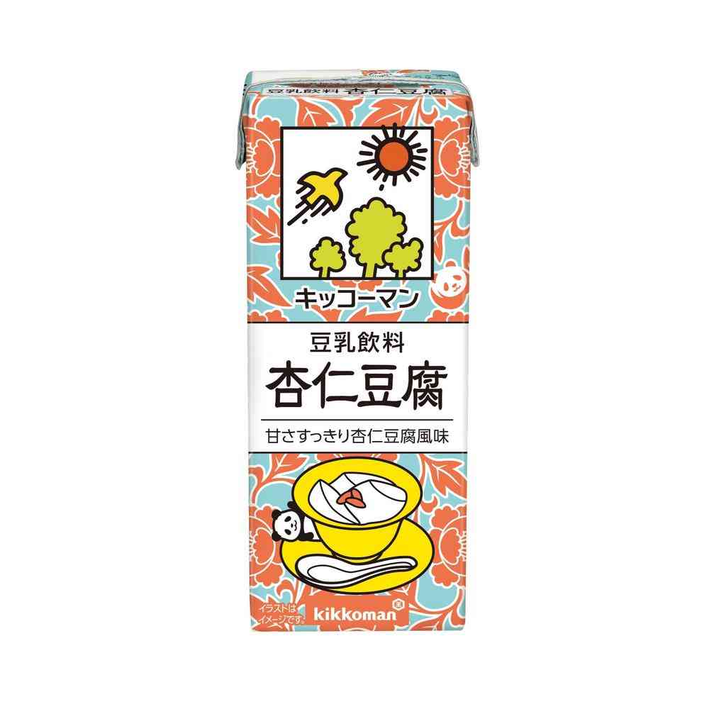 Kikkoman Soy Milk Drink Almond Tofu 200ml