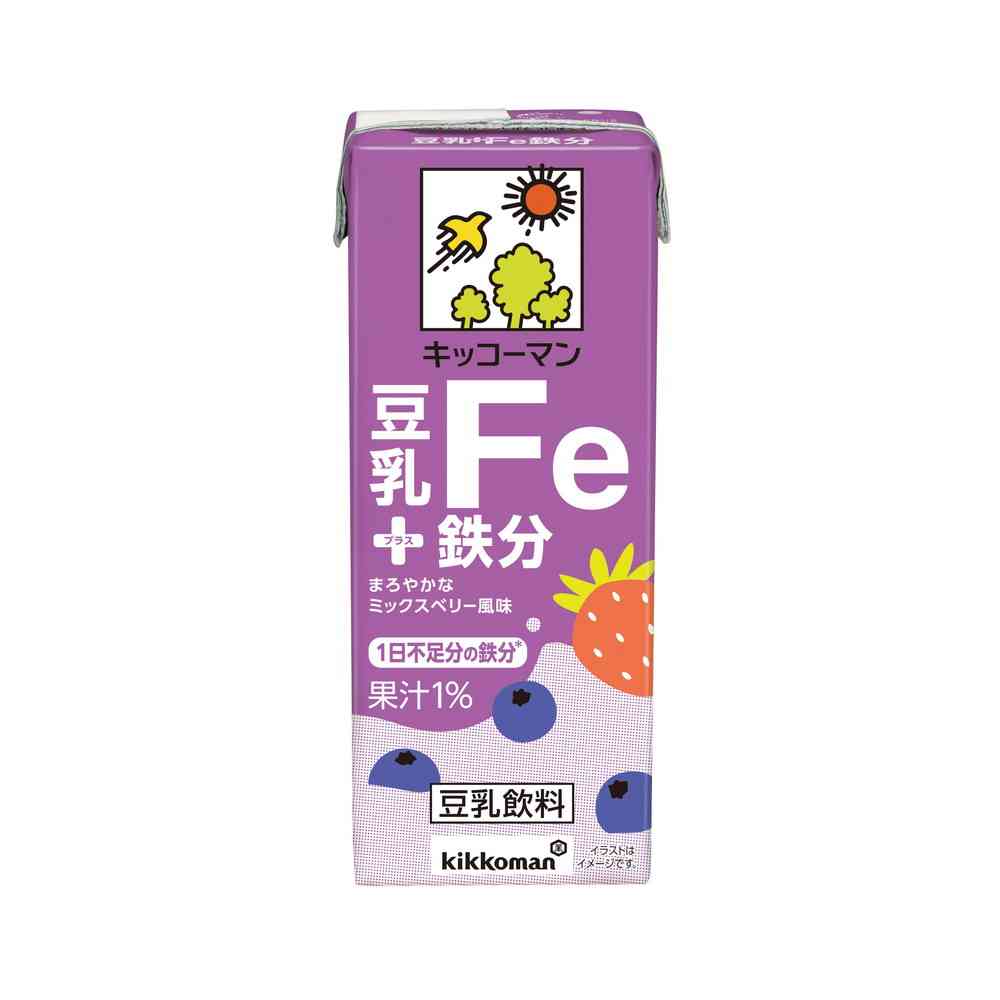 Kikkoman Soy Milk + Iron 200ml