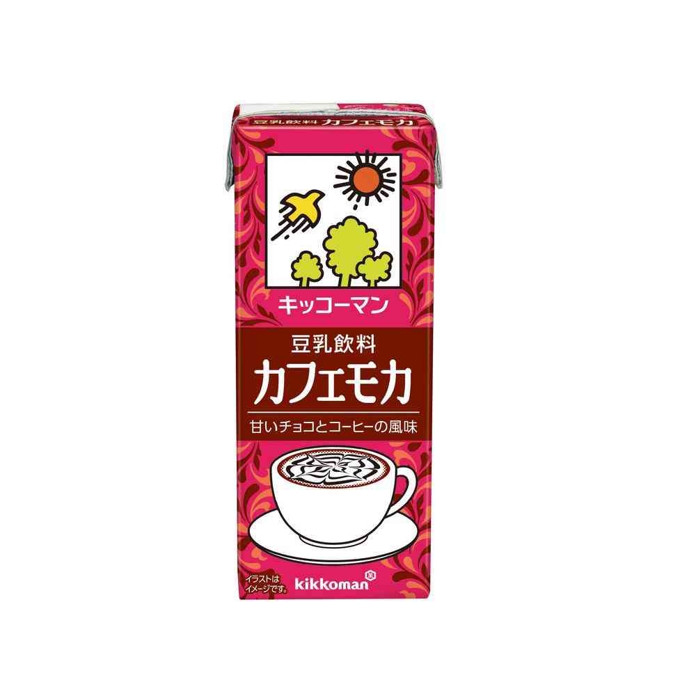 Kikkoman Soy Milk Drink Cafe Mocha 200ml