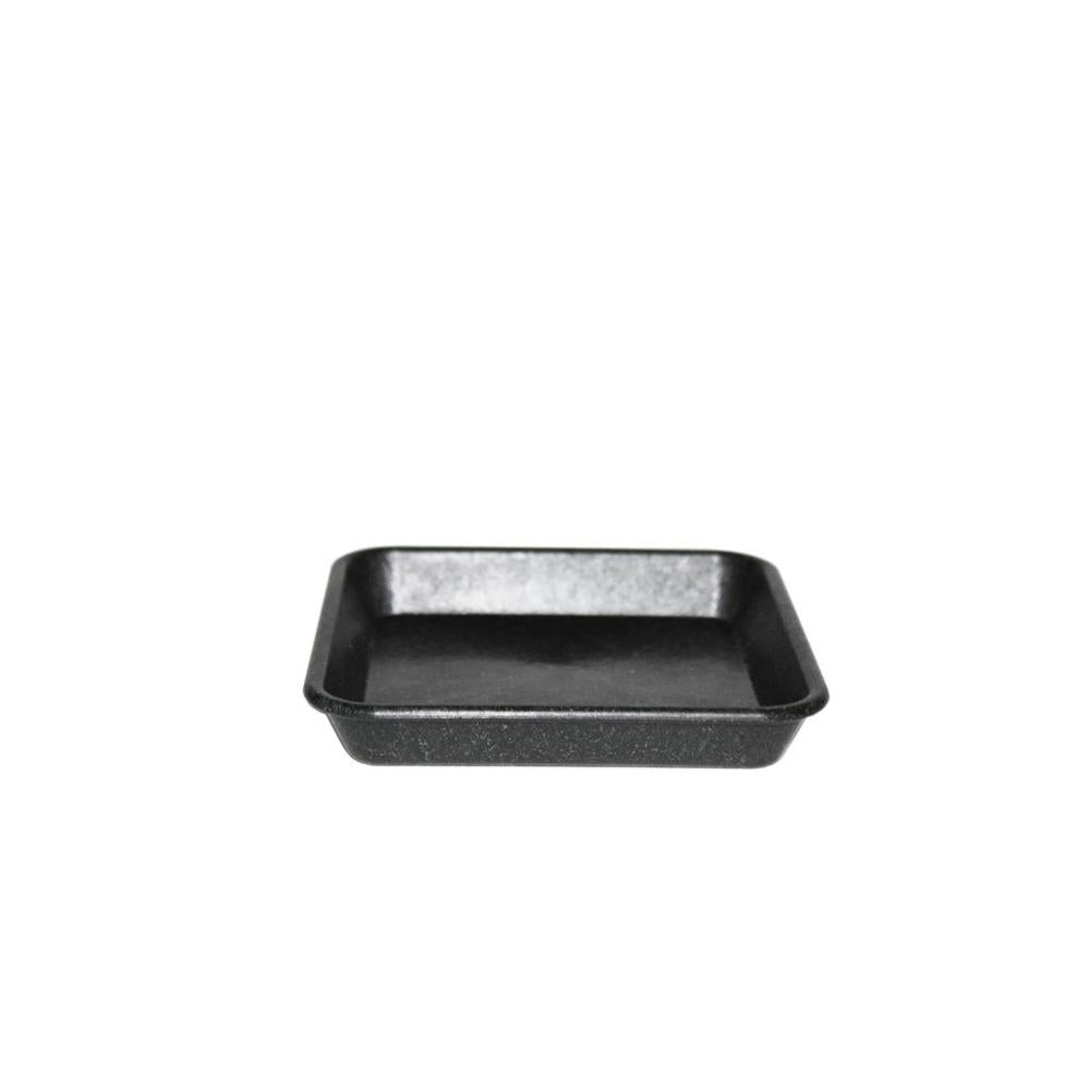 welzo Momikku Square Plate Black 12