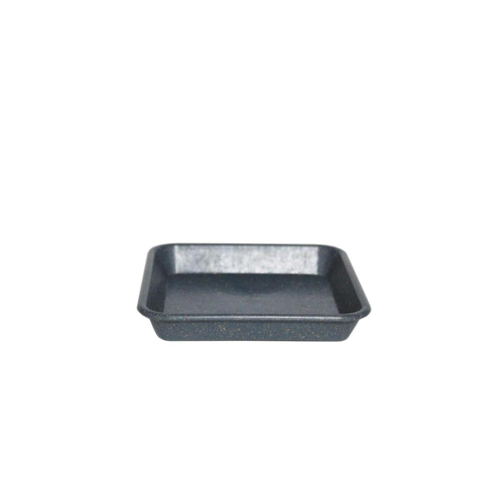 welzo Momikku Square Plate Navy 12