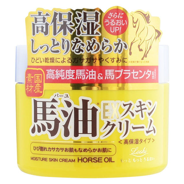 Rossi Moist Aid Horse Oil EX Skin Cream BA 100g