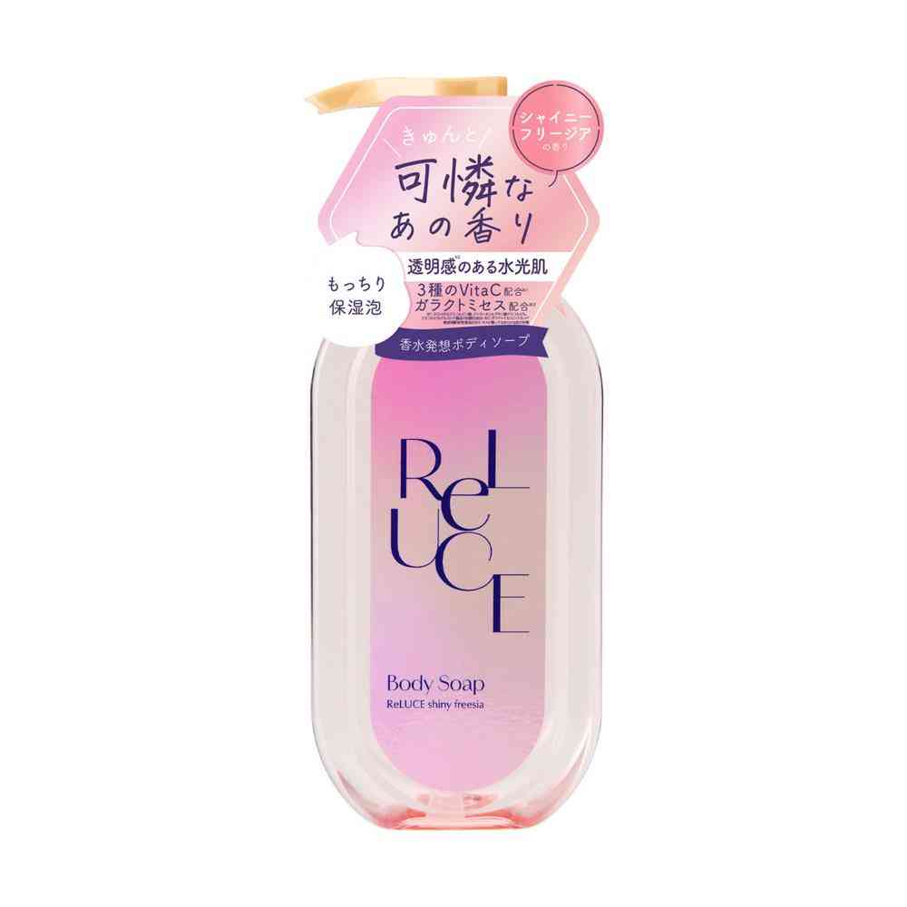 Cosmetex Roland Liluce Perfume Body Soap Shiny Freesia 400ml