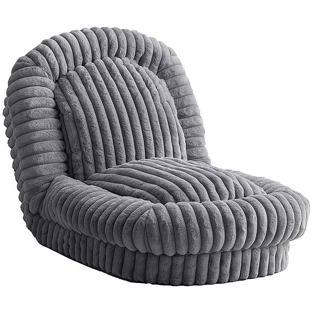 Fluffy Sofa Bed Foure SF-1400C Gray