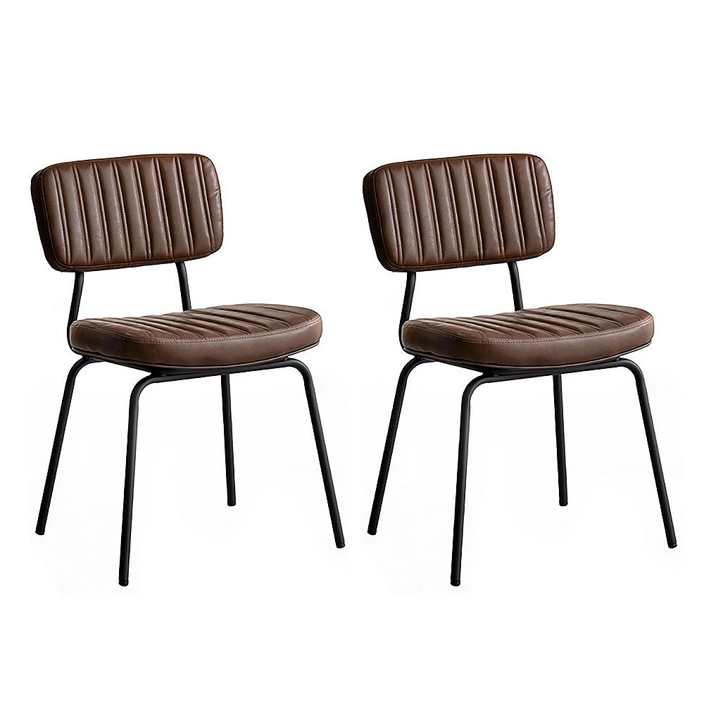 Dining Chair Rook 2-Piece Set CH-Y780 Brown