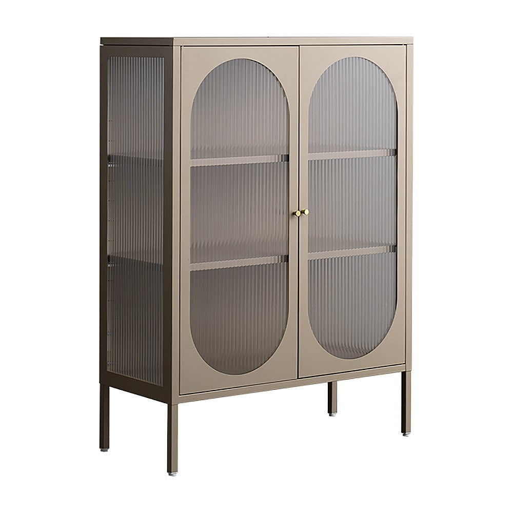 Glass Cabinet Moon CBN-1100 Beige