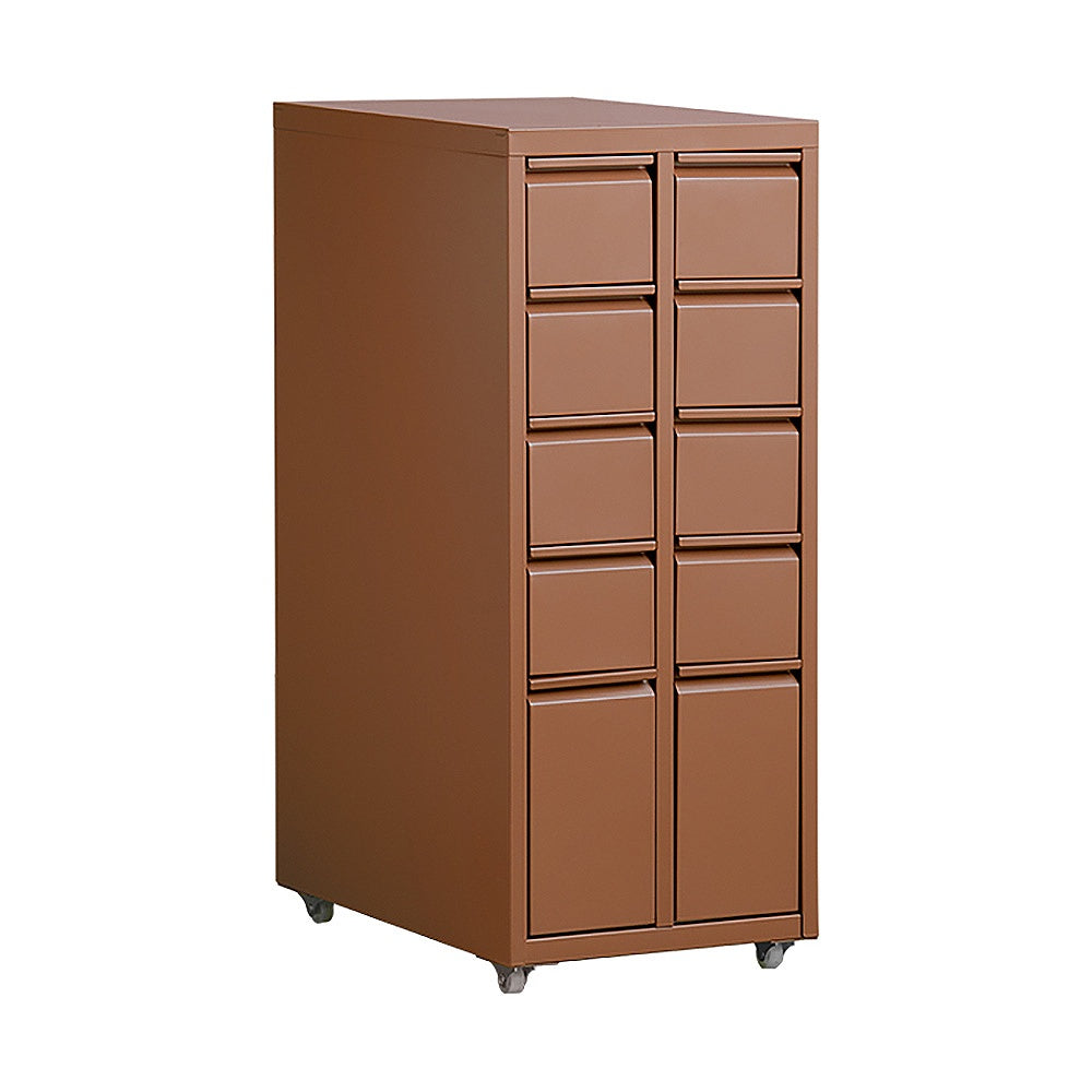 Drawer Cabinet Moon DCB-10D Coral Pink