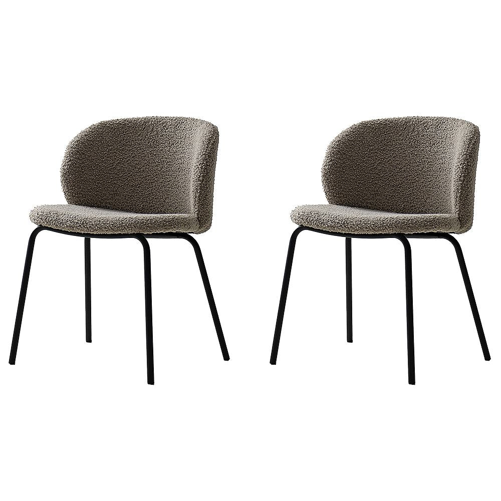Dining Chair Kerin 2 pcs CH-A5075-2 Greige Assembly Required