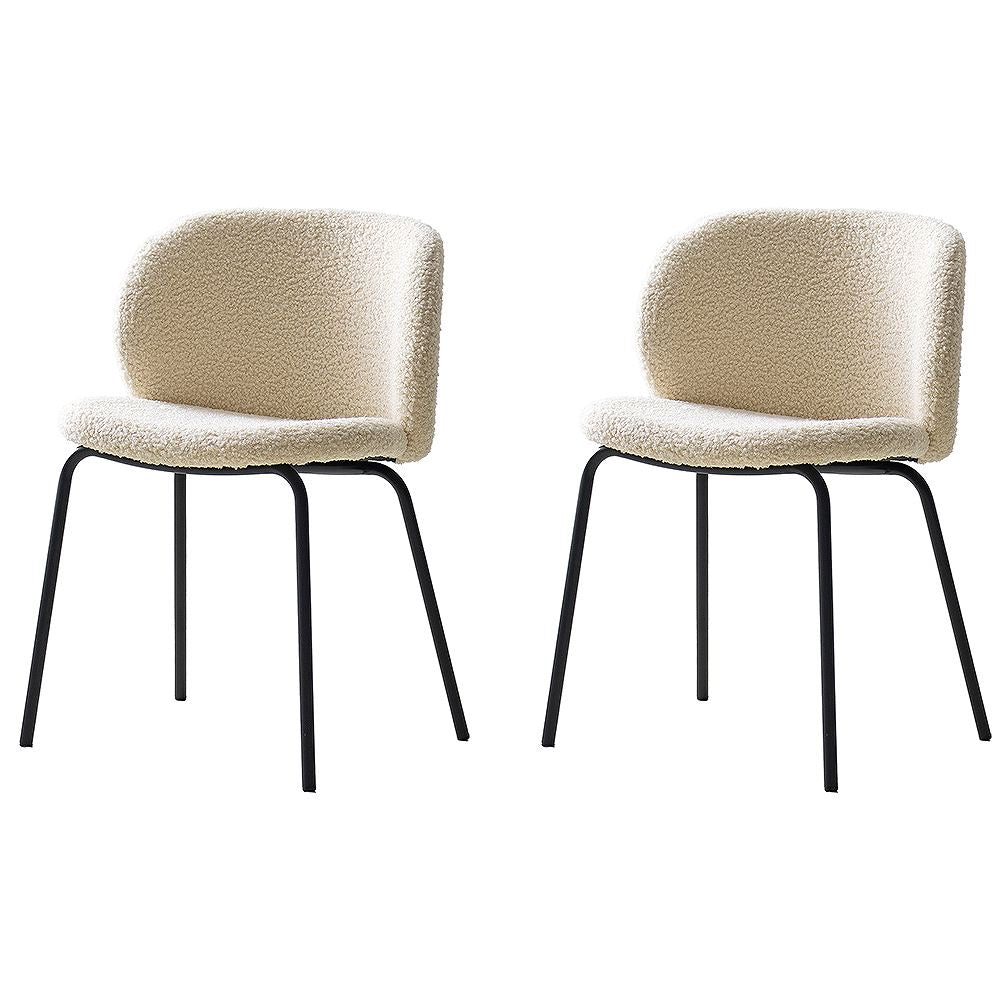 Dining Chair Kerin 2 pcs CH-A5075-2 White Assembly Required