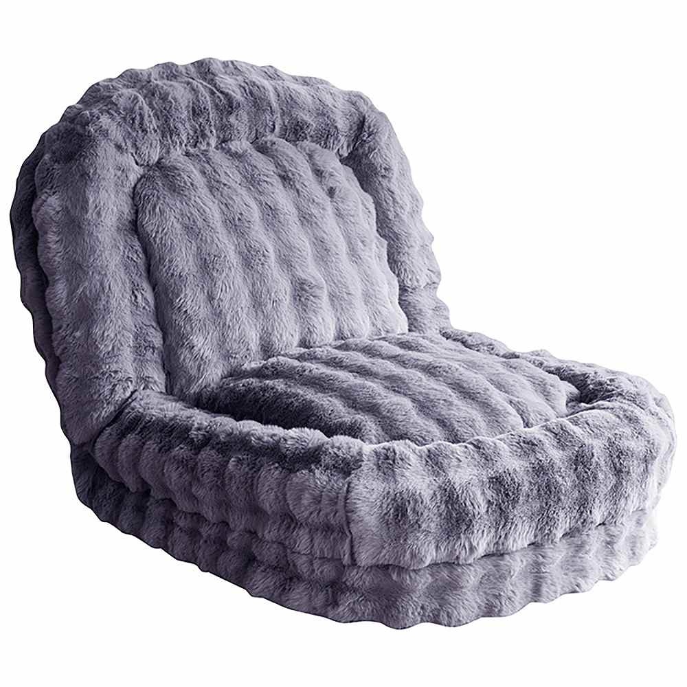 Fluffy Sofa Bed Foure SF-1650 Gray