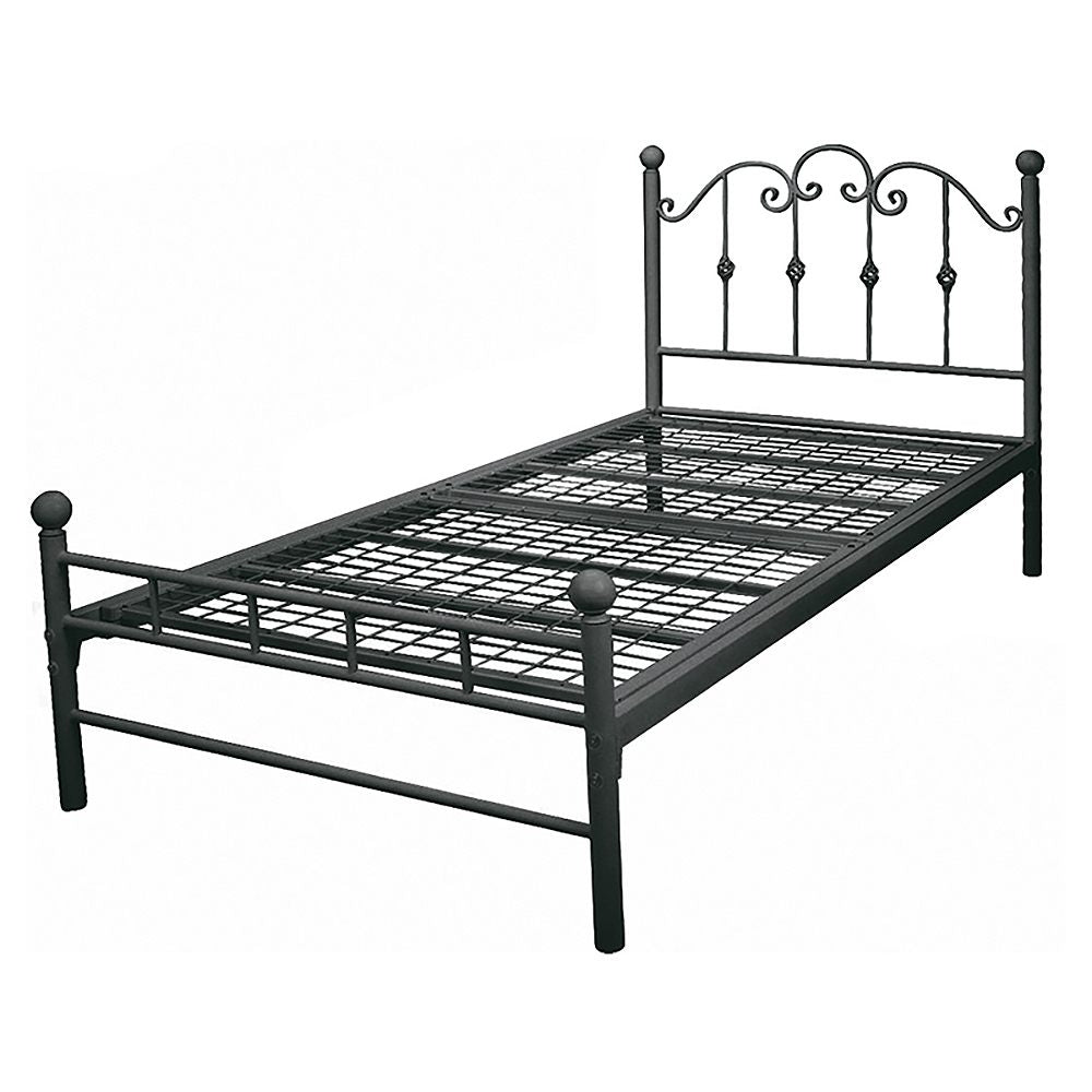 Iron Bed Single BSK-905SS BK Assembly Required