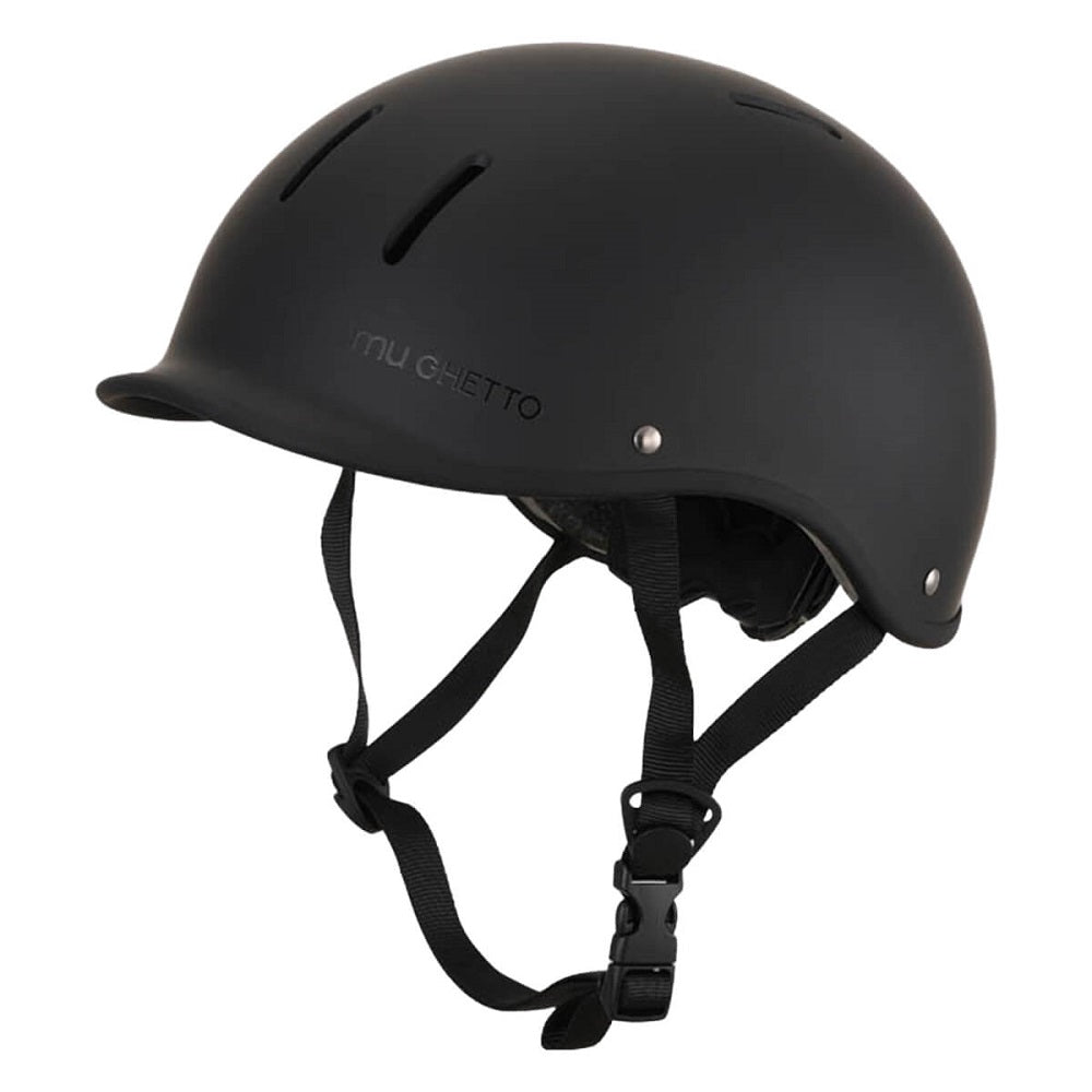 Ishino Shokai Hard Shell Cycle Helmet muGHETTO ISN11303MBK