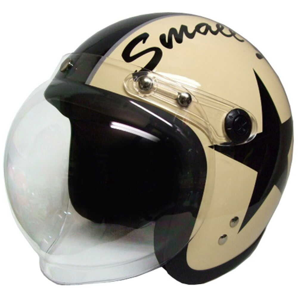 Ishino Shokai Jet Helmet 308BST-IV / BK SJ308B-ST